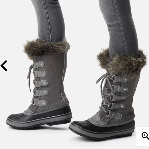 Sorel Shoes - Sorel Joan of Arctic Snowboots in Quarry